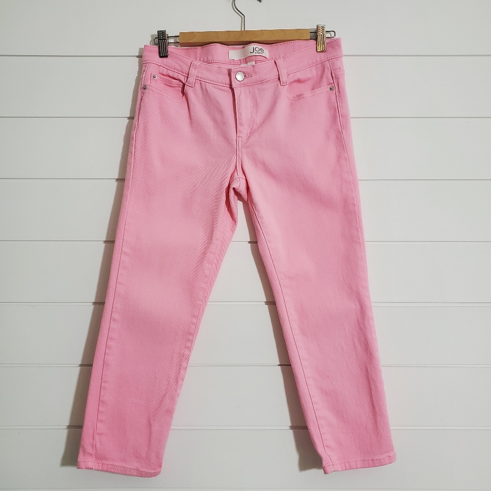 Joe Fresh Women's‎ Pink Ankle-length Slim Jeans. Size: 4